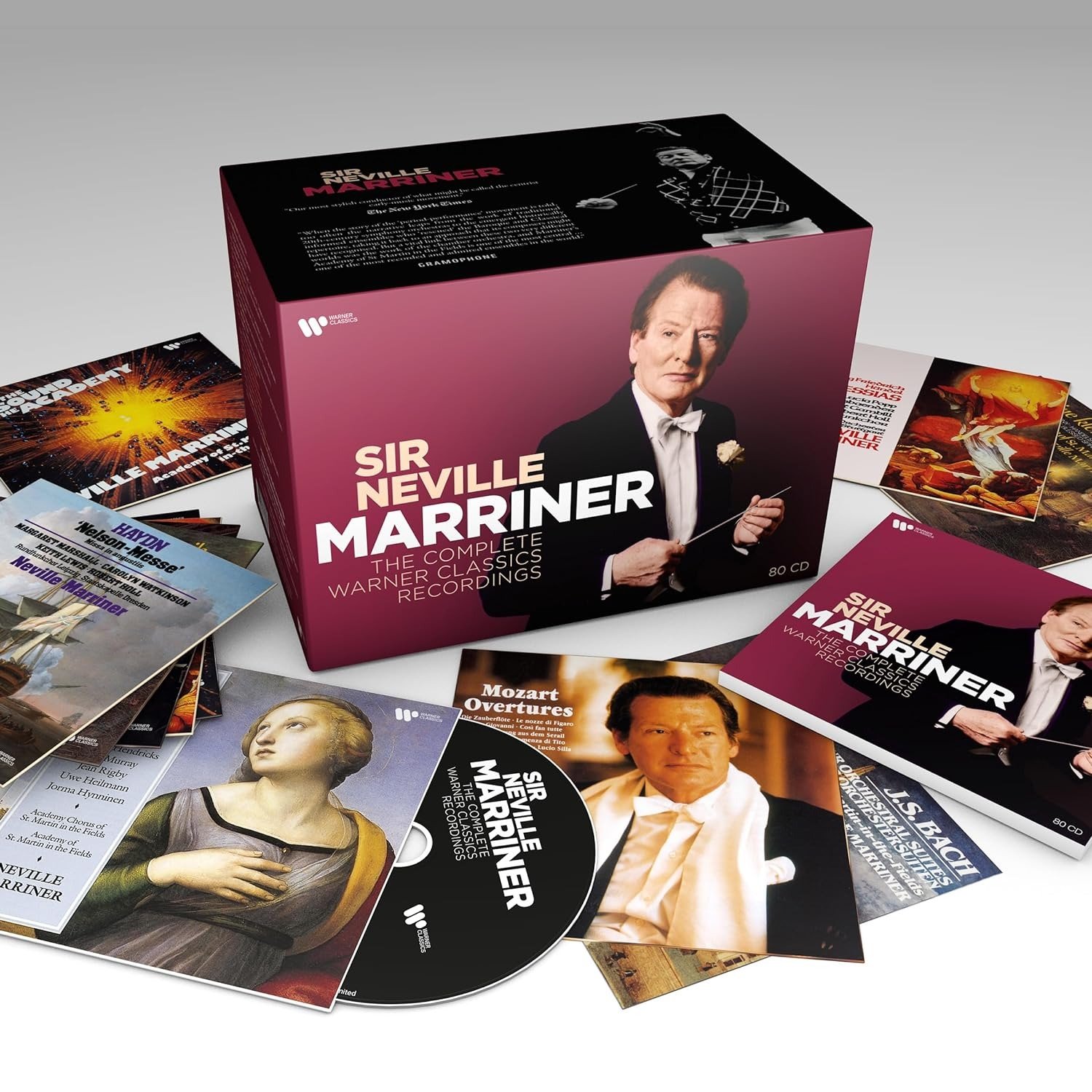 CD Shop - MARRINER, NEVILLE THE COMPLETE WARNER CLASSICS RECORDINGS