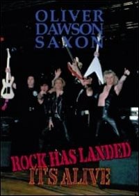 CD Shop - SAXON -OLIVER/DAWSON- ROCK HAS LANDED