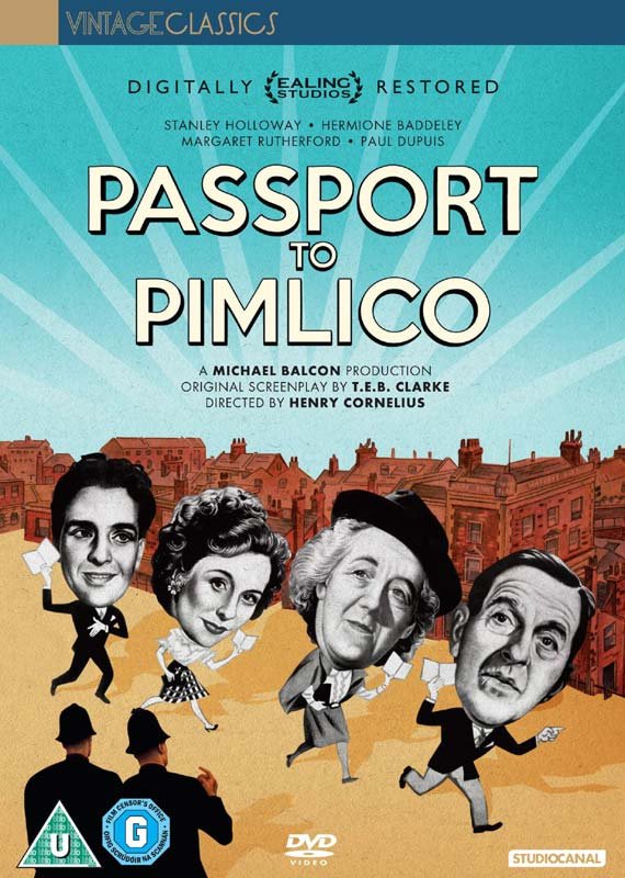 CD Shop - MOVIE PASSPORT TO PIMLICO (1949)