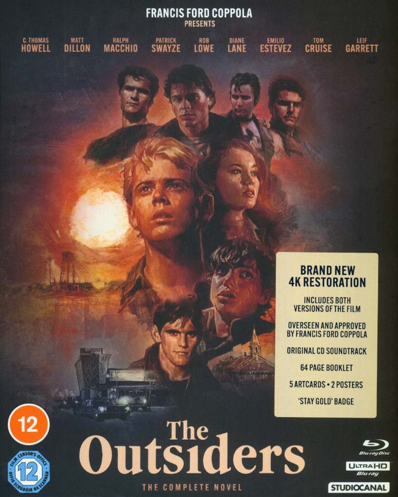 CD Shop - MOVIE OUTSIDERS - THE COMPLETE NOVEL
