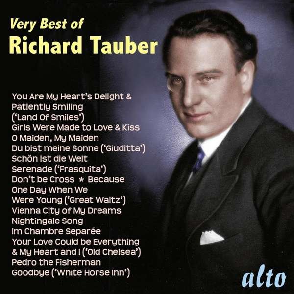 CD Shop - TAUBER, RICHARD VERY BEST OF RICHARD TAUBER