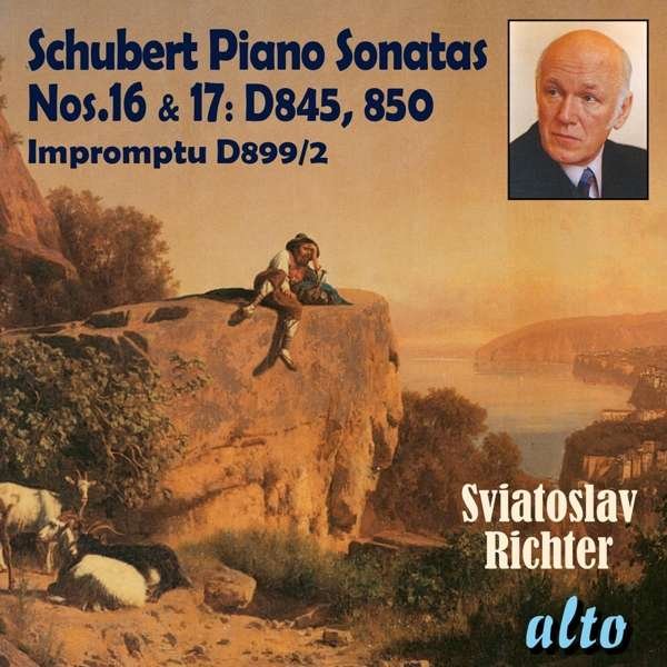 CD Shop - SCHUBERT, FRANZ PIANO SONATAS NOS. 16 & 17, D845, 850/IMPROMPTU, D899/2