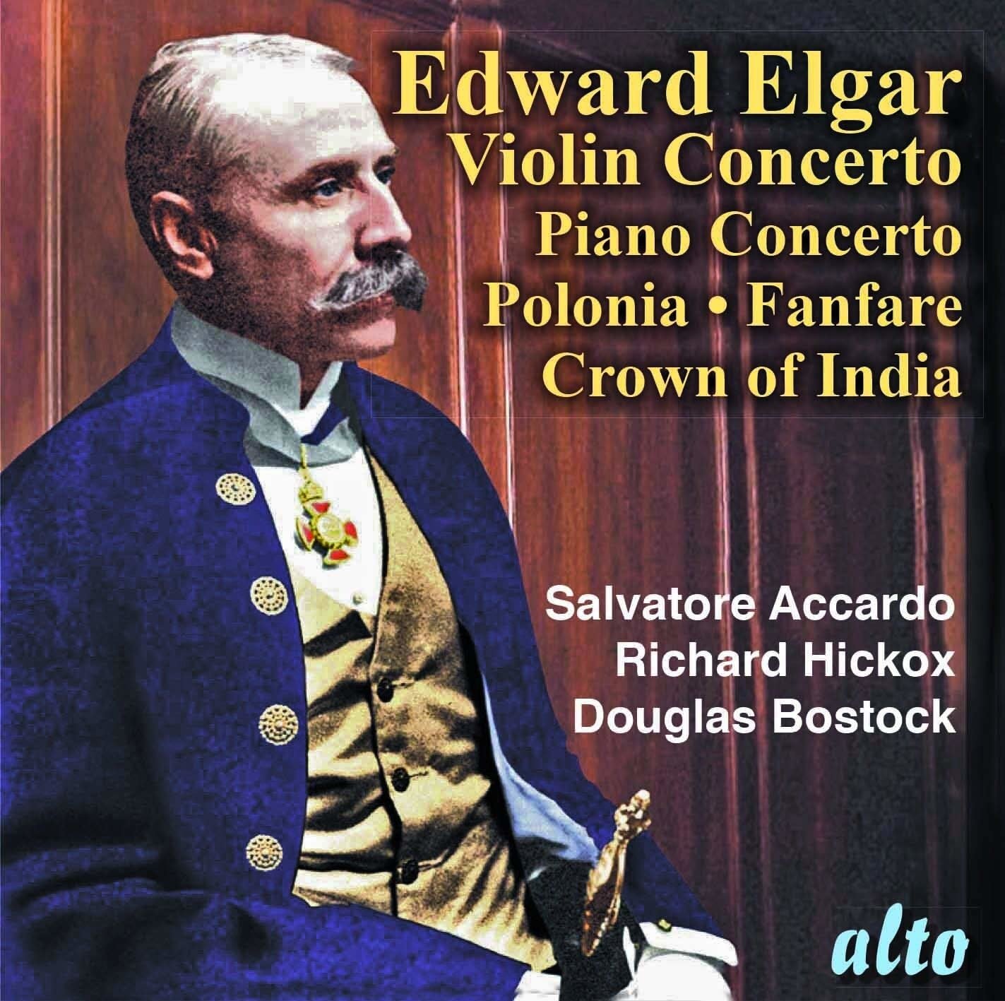 CD Shop - ELGAR, E. VIOLIN CONCERTO/PIANO CONCERTO/POLONIA/FANFARE