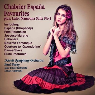 CD Shop - CHABRIER, EMMANUEL CHABRIER: ESPAQA FAVOURITES
