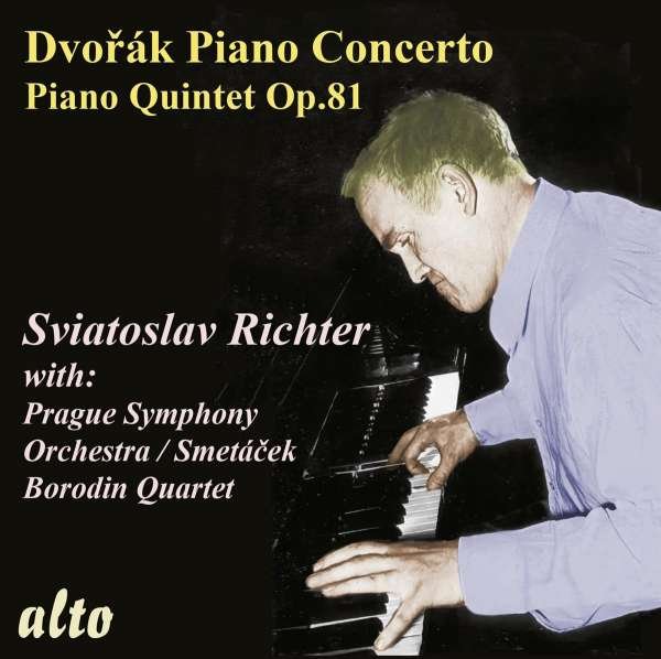 CD Shop - DVORAK, ANTONIN PIANO CONCERTO/PIANO QUINTET, OP. 81