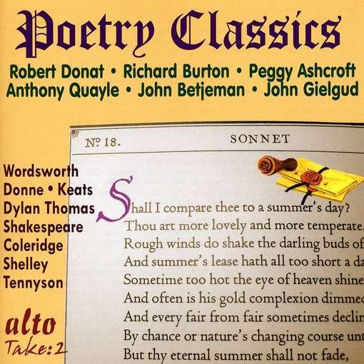 CD Shop - V/A POETRY CLASSICS: GREAT VOICES