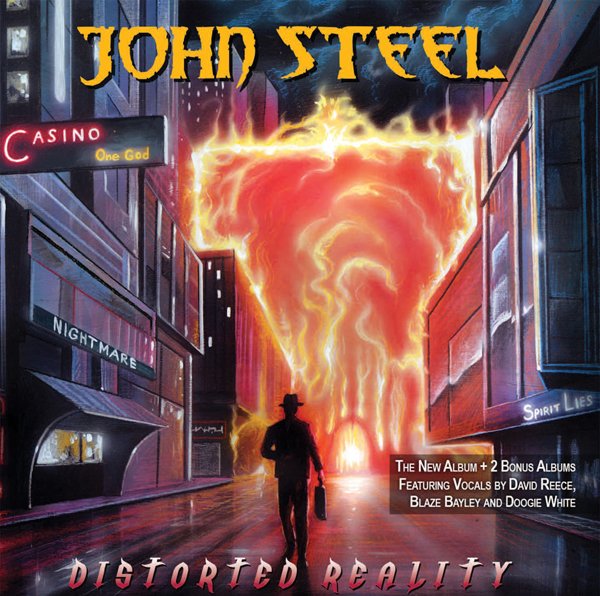 CD Shop - JOHN STEEL DISTORTED REALITY