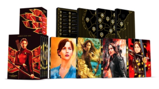 CD Shop - MOVIE HUNGER GAMES: COMPLETE 4-FILM COLLECTION