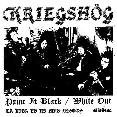 CD Shop - KRIEGSHOG PAINT IT BLACK/WHITE OUT