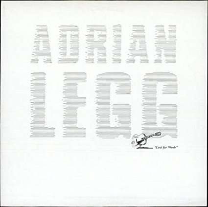 CD Shop - LEGG, ADRIAN LOST FOR WORDS