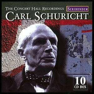 CD Shop - SCHURICHT, CARL CONCERT HALL RECORDINGS