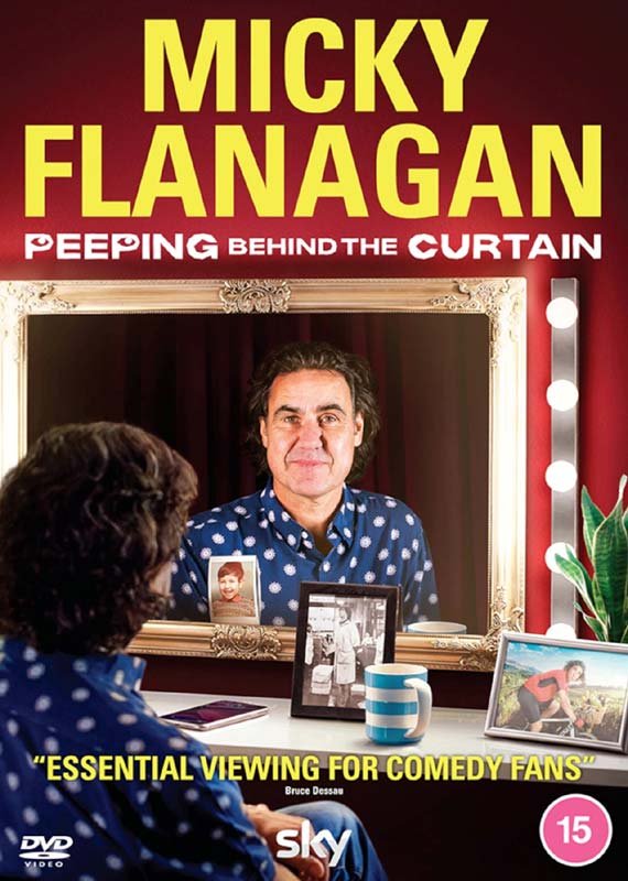 CD Shop - DOCUMENTARY MICKY FLANAGAN: PEEPING BEHIND THE CURTAIN