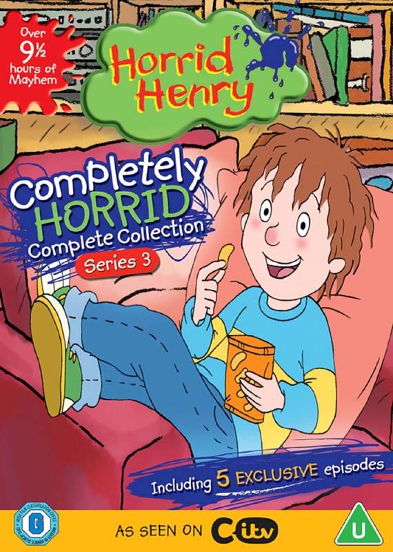 CD Shop - ANIMATION HORRID HENRY: COMPLETELY HORRID COMPLETE COLLECTION S3