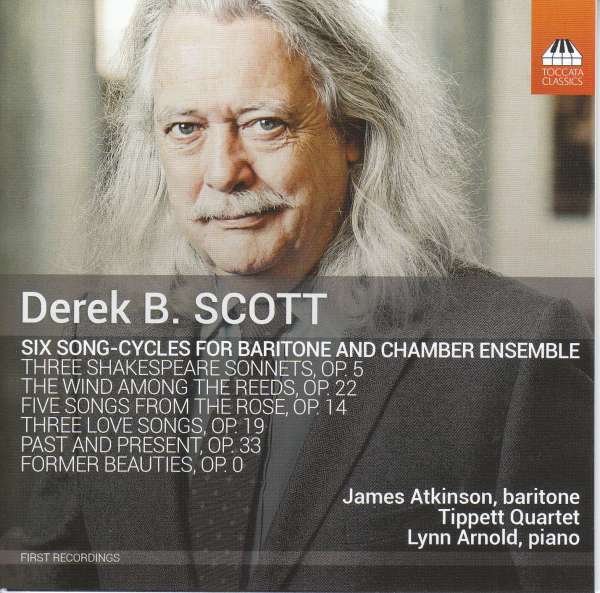CD Shop - ATKINSON, JAMES / TIPPETT DEREK B. SCOTT: SIX SONG-CYCLES FOR BARITONE AND CHAMBE