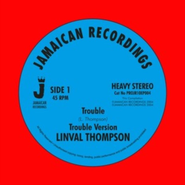 CD Shop - THOMPSON, LINVAL TROUBLE/DI WICKED DEM