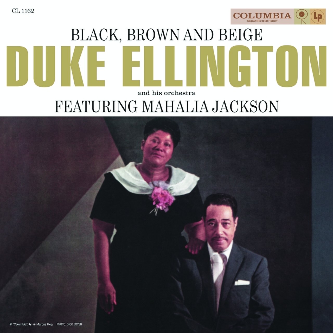 CD Shop - ELLINGTON, DUKE/MAHALIA J BLACK, BROWN AND BEIGE