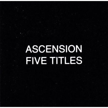 CD Shop - ASCENSION FIVE TITLES