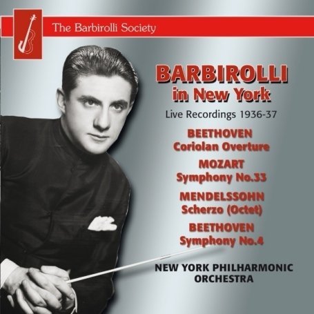 CD Shop - BARBIROLLI/N.Y.P.O. BEETHOVEN MENDELSSOHN MOZART - NEW YORK