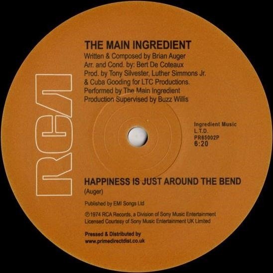CD Shop - MAIN INGREDIENT HAPPINESS IS JUST AROUND THE BEND / EVENING OF LOVE