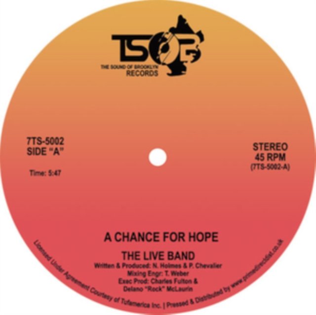 CD Shop - LIVE BAND A CHANCE FOR HOPE