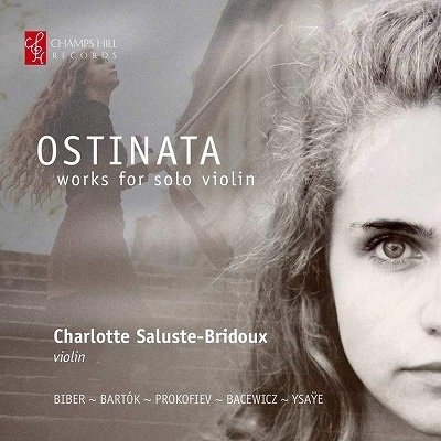 CD Shop - SALUSTE-BRIDOUX, CHARLOTT BIBER: OSTINATA - WORKS FOR SOLO VIOLIN