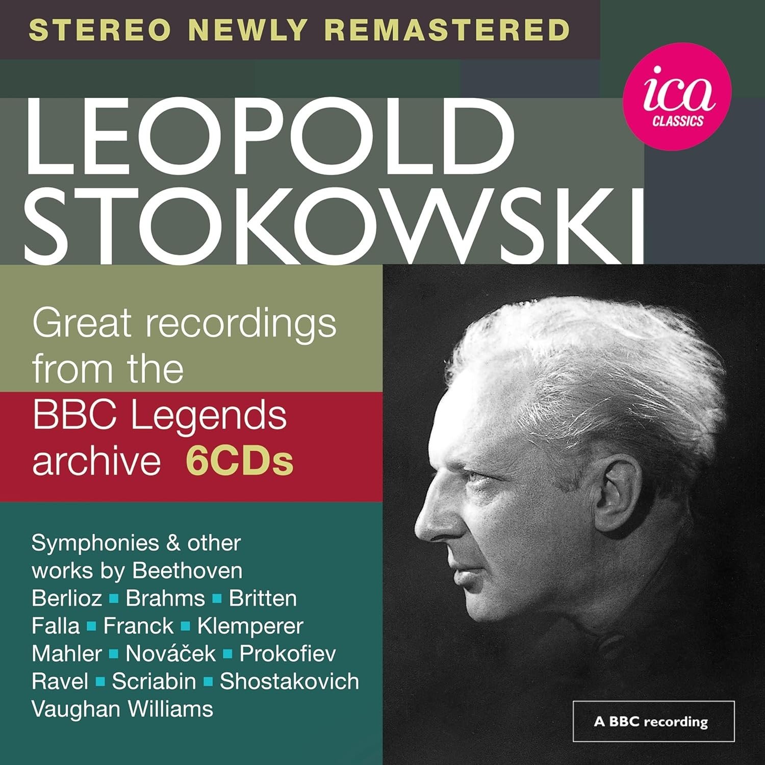 CD Shop - STOKOWSKI, LEOPOLD GREAT RECORDINGS FROM THE BBC LEGENDS ARCHIVE