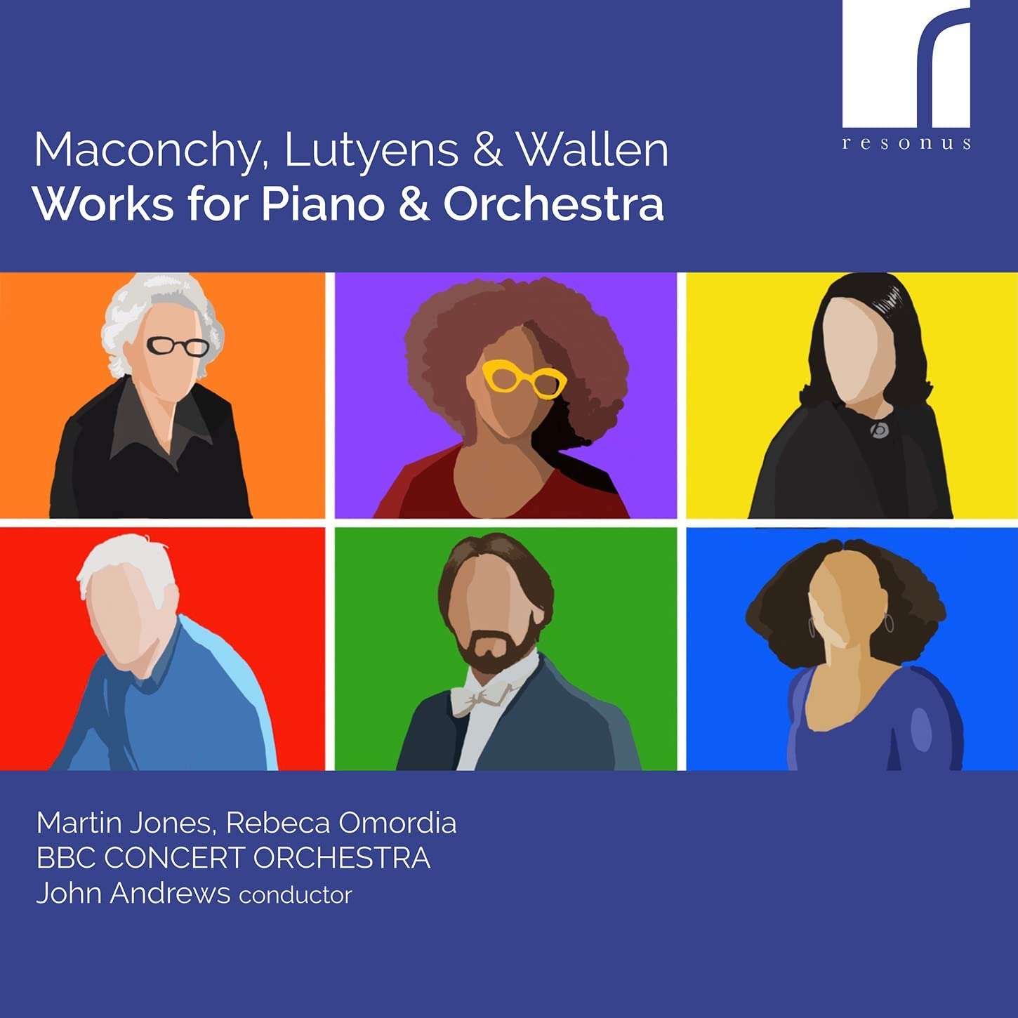 CD Shop - MACONCHY, ELIZABETH MACONCHY, LUTYENS & WALLEN: WORKS FOR PIANO & ORCHESTRA