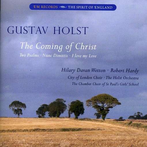 CD Shop - HOLST, G. COMING OF CHRIST/TWO PSALMS