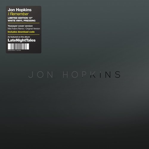 CD Shop - HOPKINS, JON \"I REMEMBER -10\"\"-\"