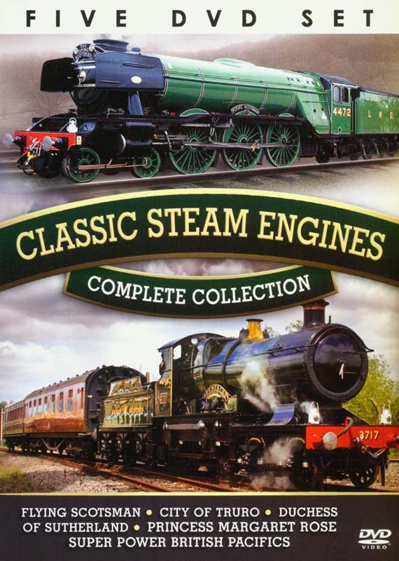 CD Shop - DOCUMENTARY CLASSIC STEAM ENGINES: COMPLETE COLLECTION