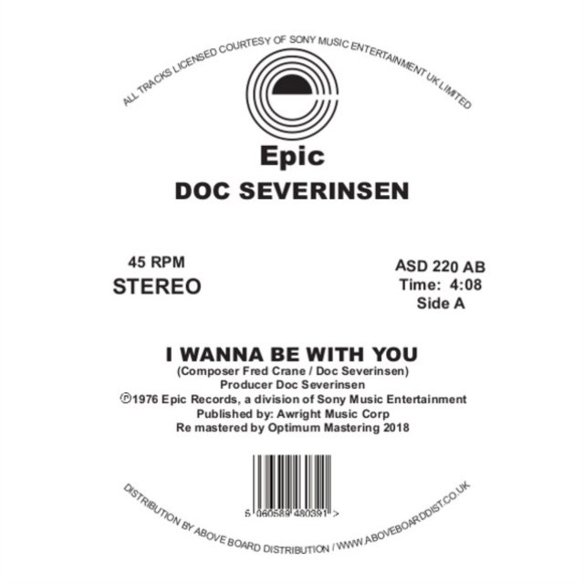 CD Shop - SEVERINSEN, DOC I WANNA BE WITH YOU
