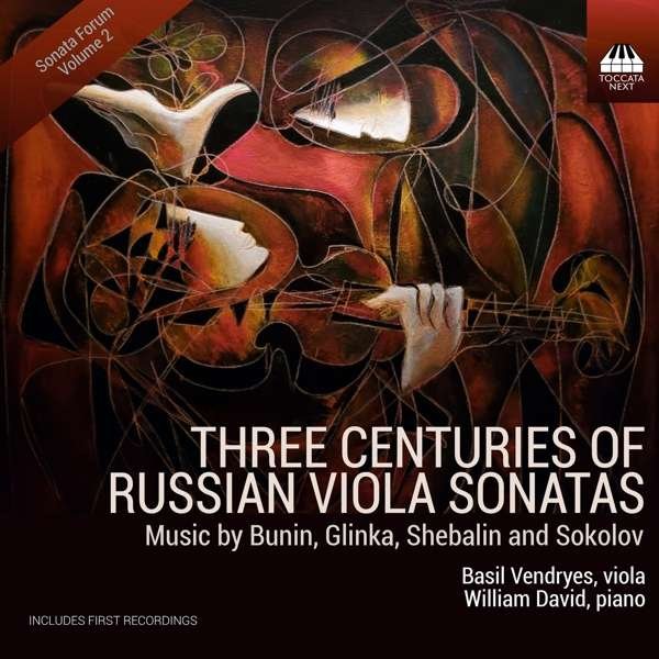 CD Shop - VENDRYES, BASIL THREE CENTURIES OF RUSSIAN VIOLA SONATAS
