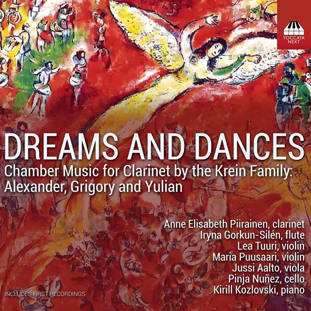 CD Shop - V/A DREAMS AND DANCES: CHAMBER MUSIC FOR THE CLARINET BY THE KREIN FAMILY