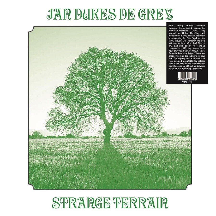 CD Shop - JAN DUKES DE GREY STRANGE TERRAIN