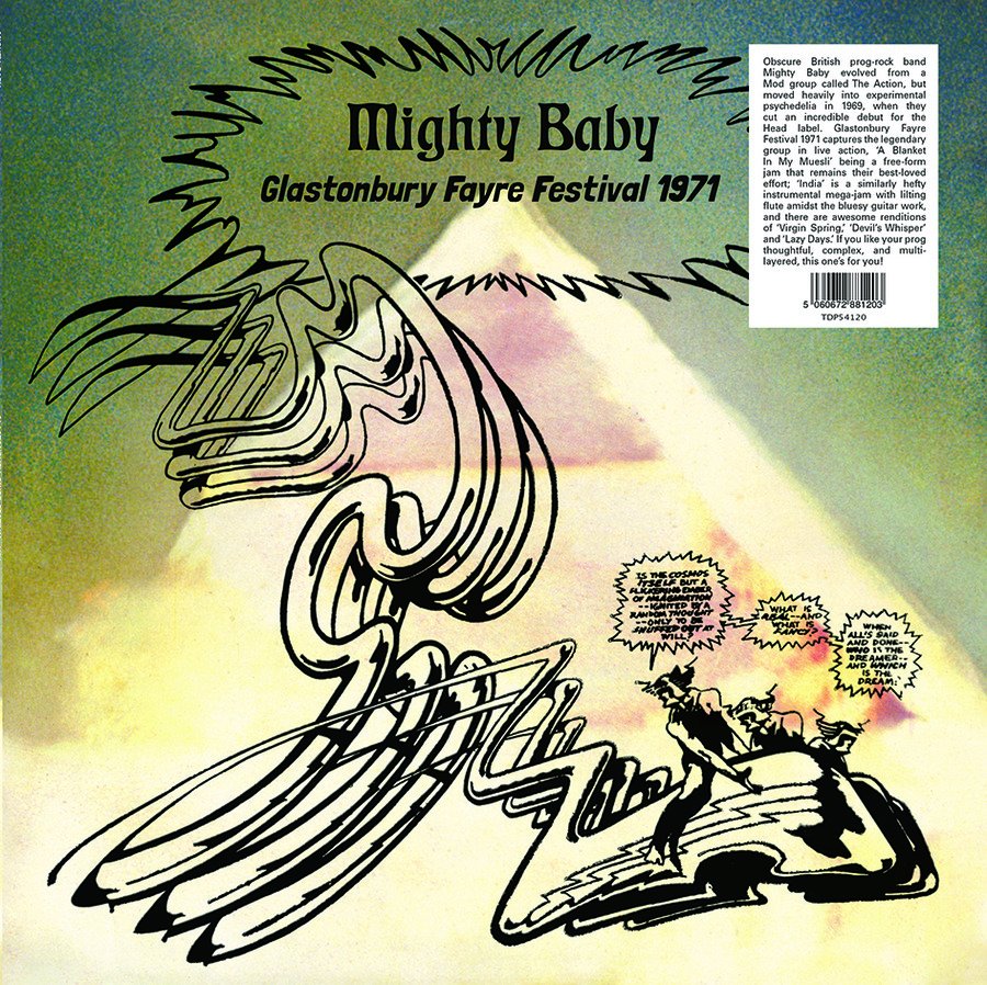 CD Shop - MIGHTY BABY LIVE AT GLASTONBURY FESTIVAL JUNE 1971