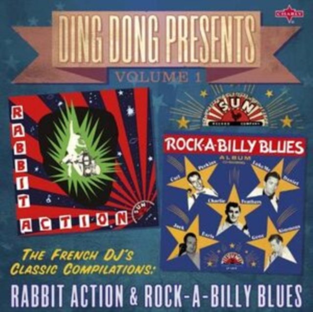 CD Shop - V/A DING DONG PRESENTS VOL. 1: RABBIT ACTION & ROCK-A-BILLY BLUES