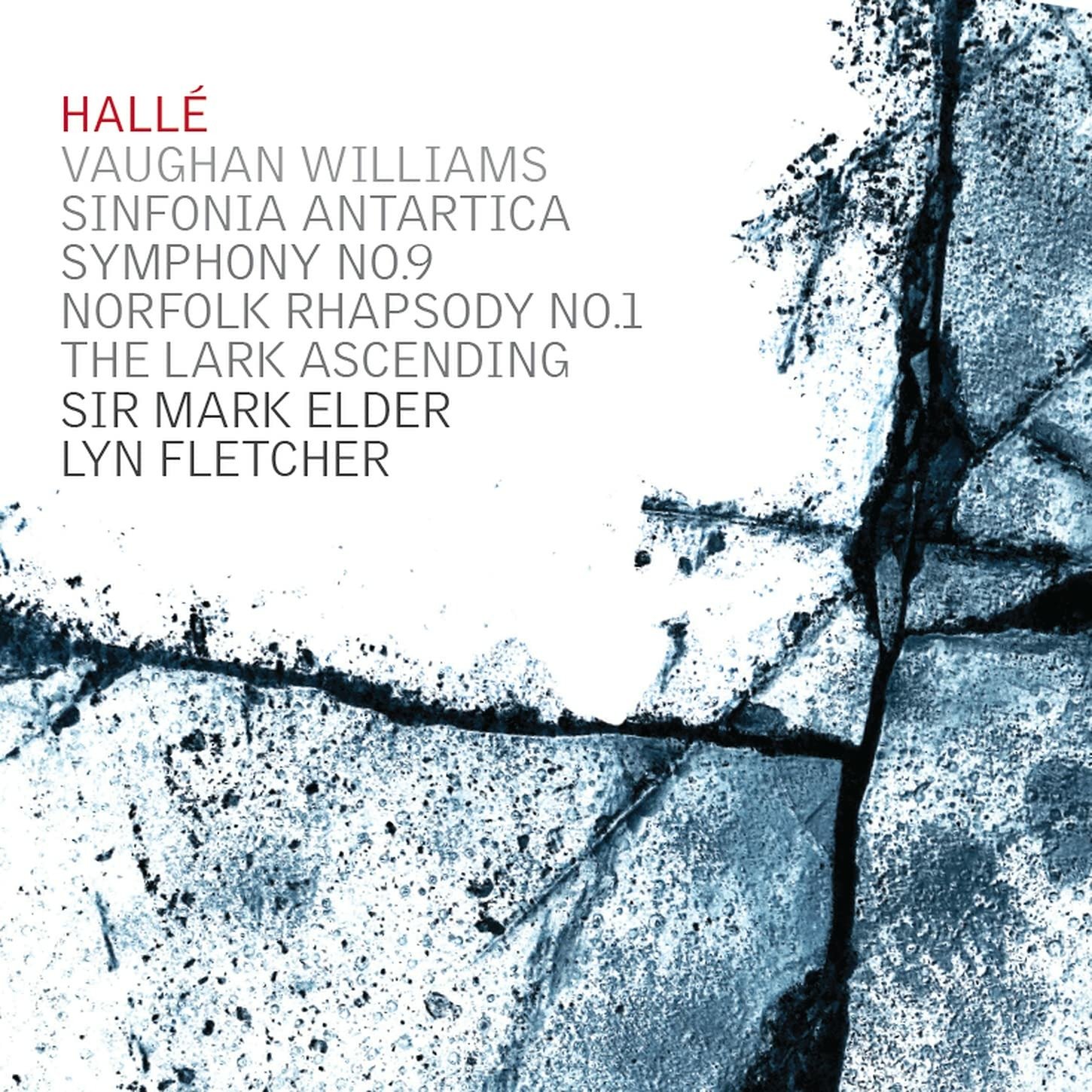 CD Shop - HALLE ORCHESTRA / MARK ELDER VAUGHAN WILLIAMS: SINFONIA ANTARCTICA/SYMPHONY NO.9
