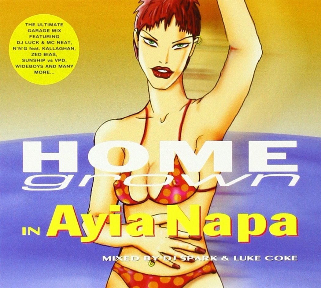 CD Shop - V/A HOME GROWN IN AYIA NAPA