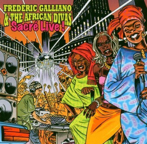 CD Shop - GALLIANO, FREDERIC SACRE LIVE