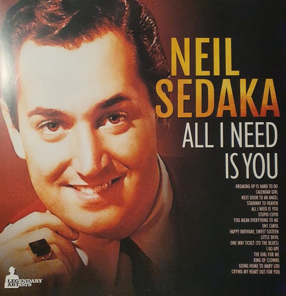 CD Shop - SEDAKA, NEIL ALL I NEED IS YOU