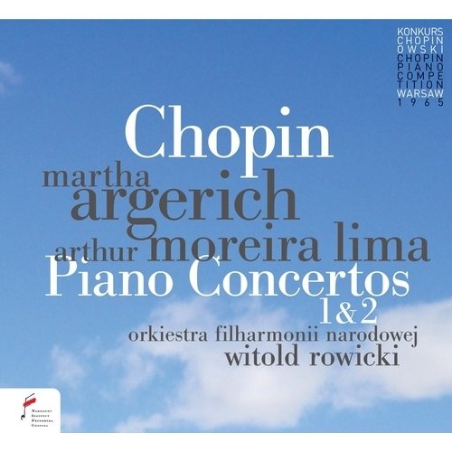 CD Shop - ARGERICH, MARTHA CHOPIN: PIANO CONCERTOS 1 & 2