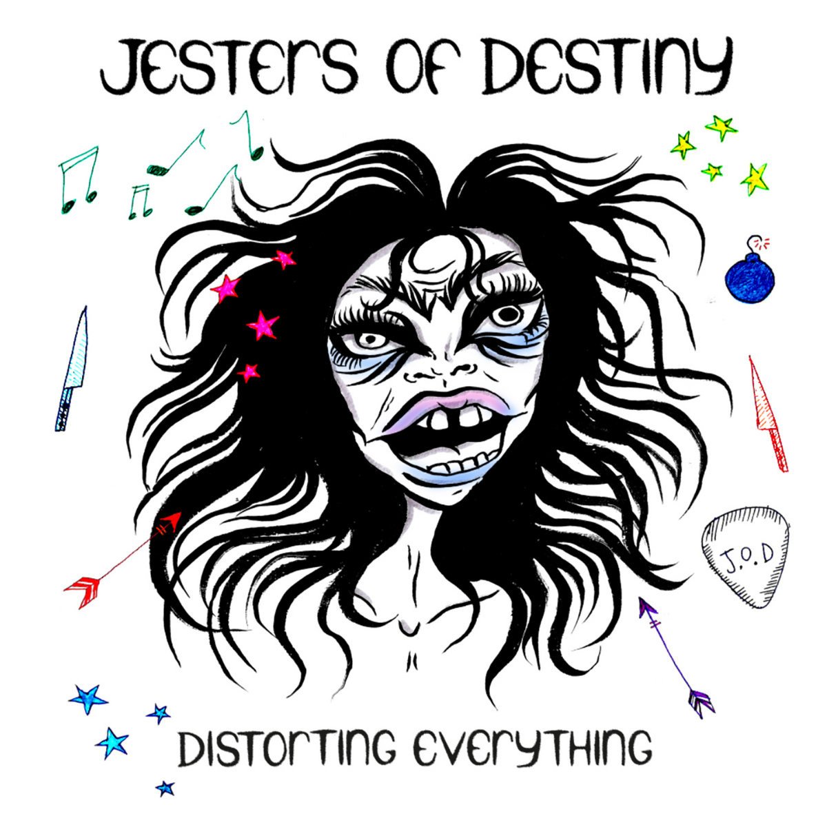 CD Shop - JESTERS OF DESTINY DISTORT EVERYTHING