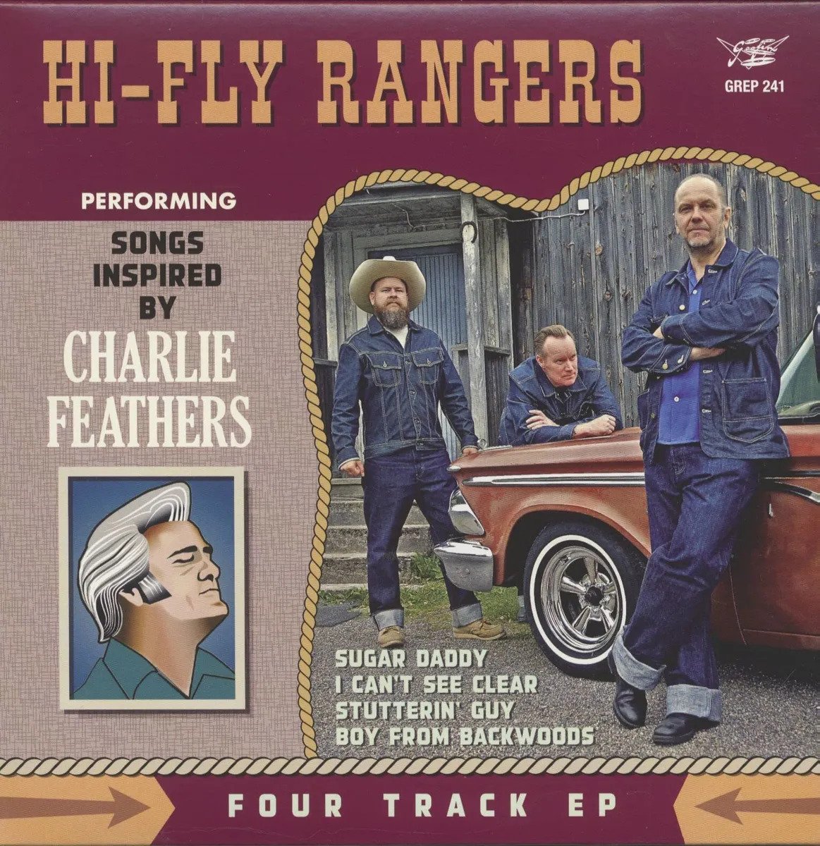 CD Shop - HI-FLY RANGERS 7-PERFORMING SONGS INSPIRED BY CHARLIE FEATHERS