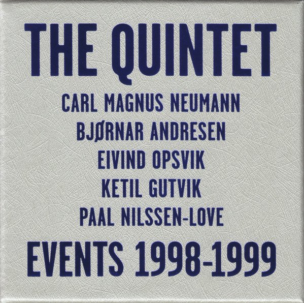CD Shop - QUINTET EVENTS 1998-1999