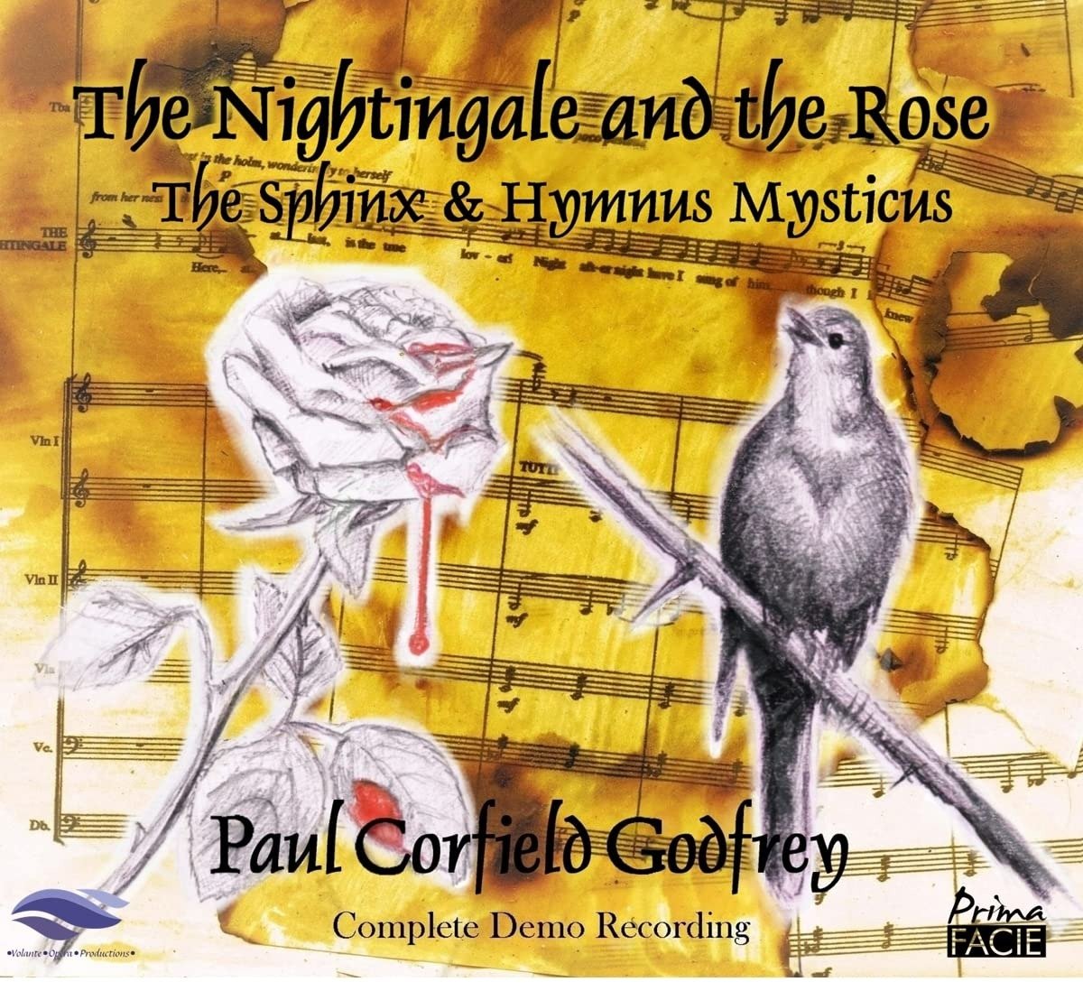 CD Shop - GODFREY, PAUL CORFIELD NIGHTINGALE AND THE ROSE