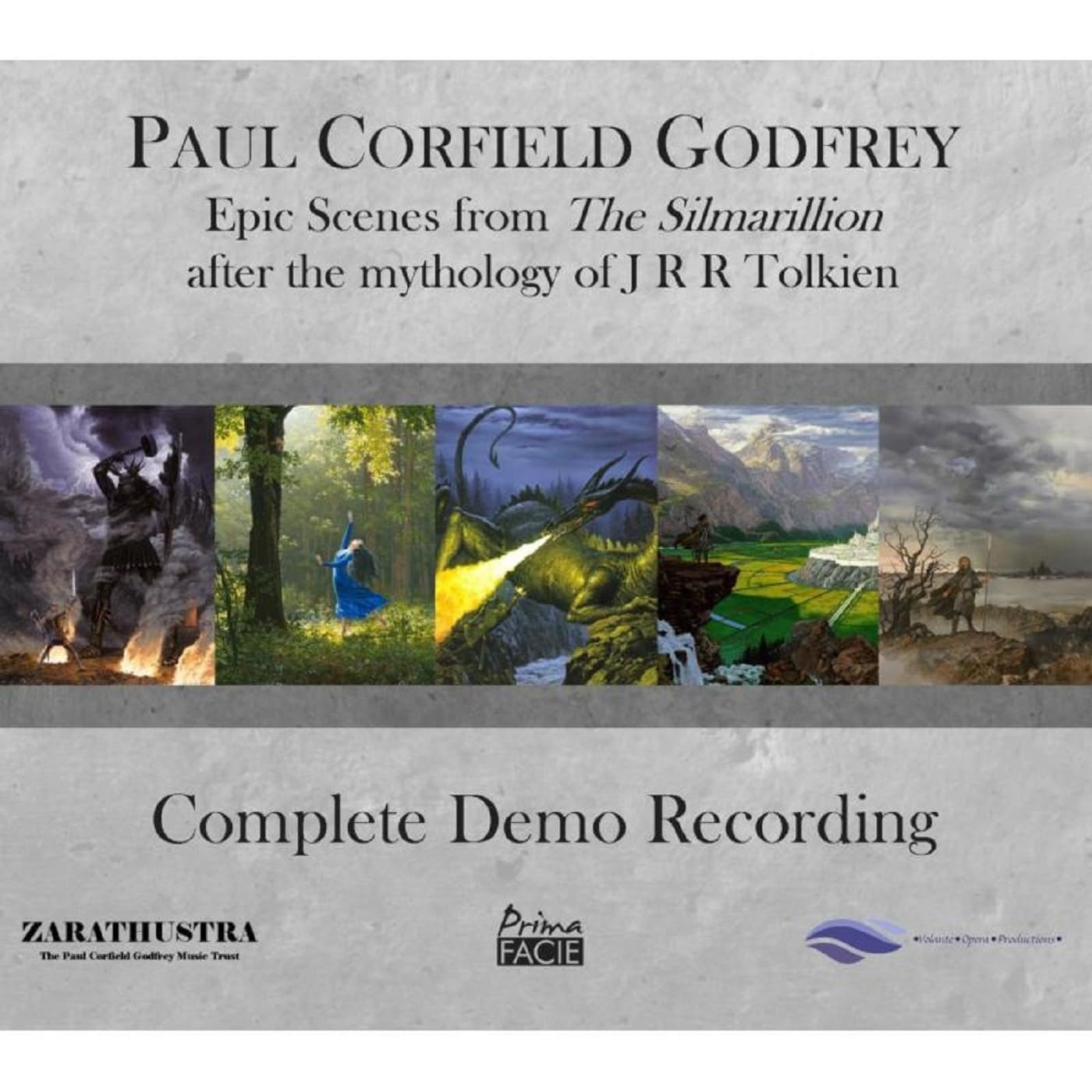 CD Shop - GODFREY, PAUL CORFIELD EPIC SCENES FROM THE SILMARILLION