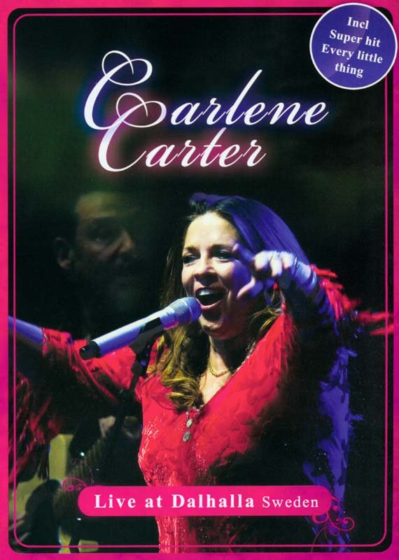 CD Shop - CARTER, CARLENE LIVE AT DALHALLA SWEDEN