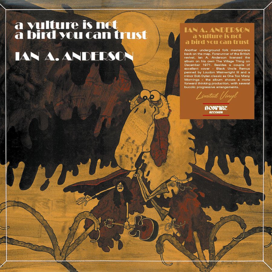 CD Shop - ANDERSON, IAN A. A VULTURE IS NOT A BIRD YOU CAN TRUST