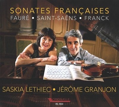 CD Shop - LETHIEC, SAKIA & JEROME G SONATES FRANCAISES - FAURE - SAINT SAENS - FRANCK