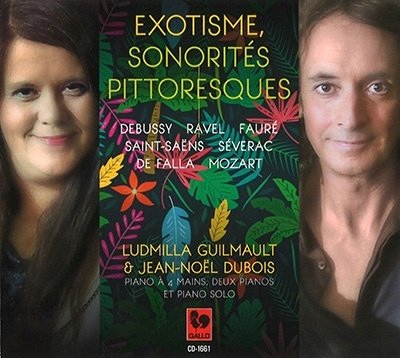 CD Shop - GUILMAULT, LUDMILLA & JEA EXORISM, SONORITES PITTORESQUES - PIANO A 2 ET 4 MAINS